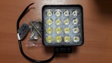 Фара 48 Spot дальний свет 16*3w Epistar (питание 10-30v)
